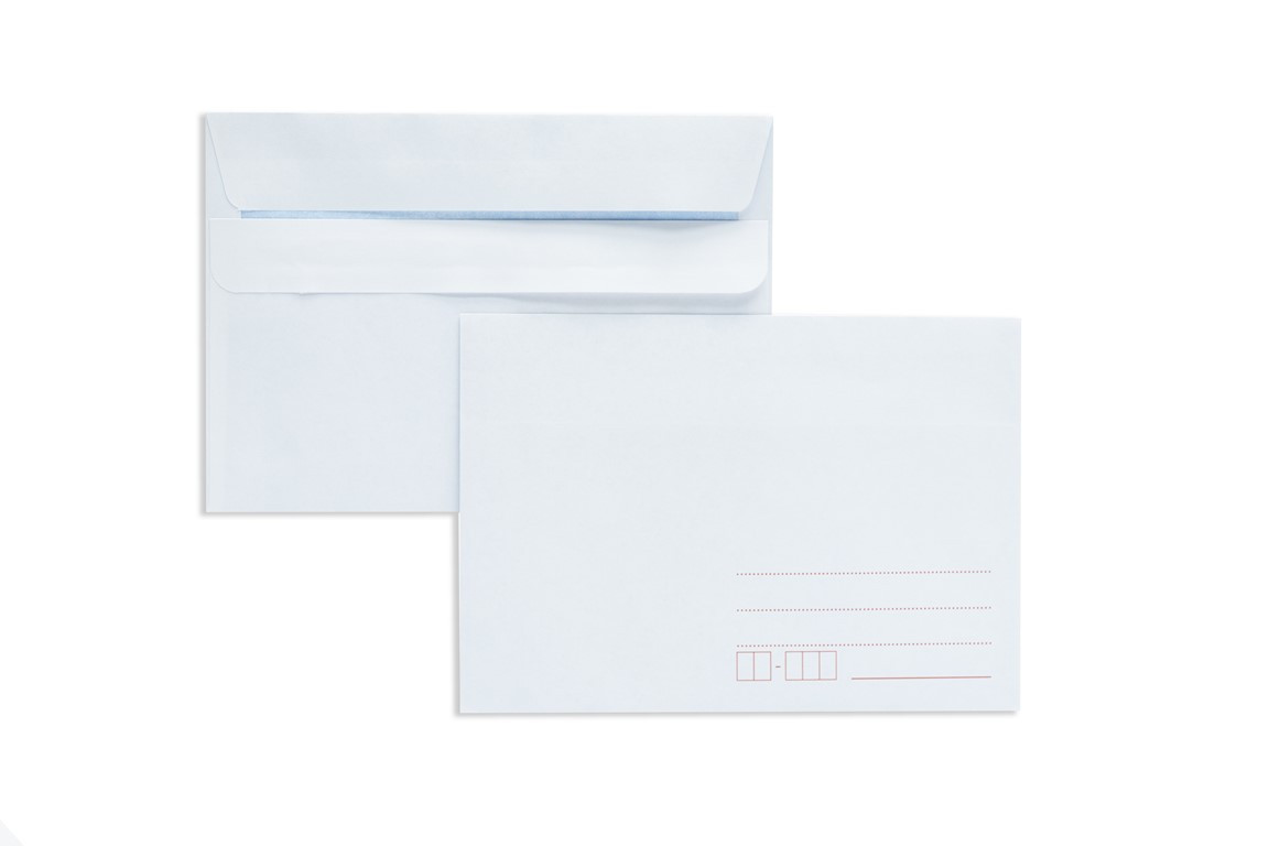 Koperta C6 biala SK 1000szt.